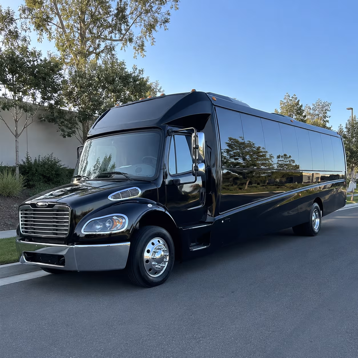 bridgewater township wedding shuttle bus rentals in bridgewater township