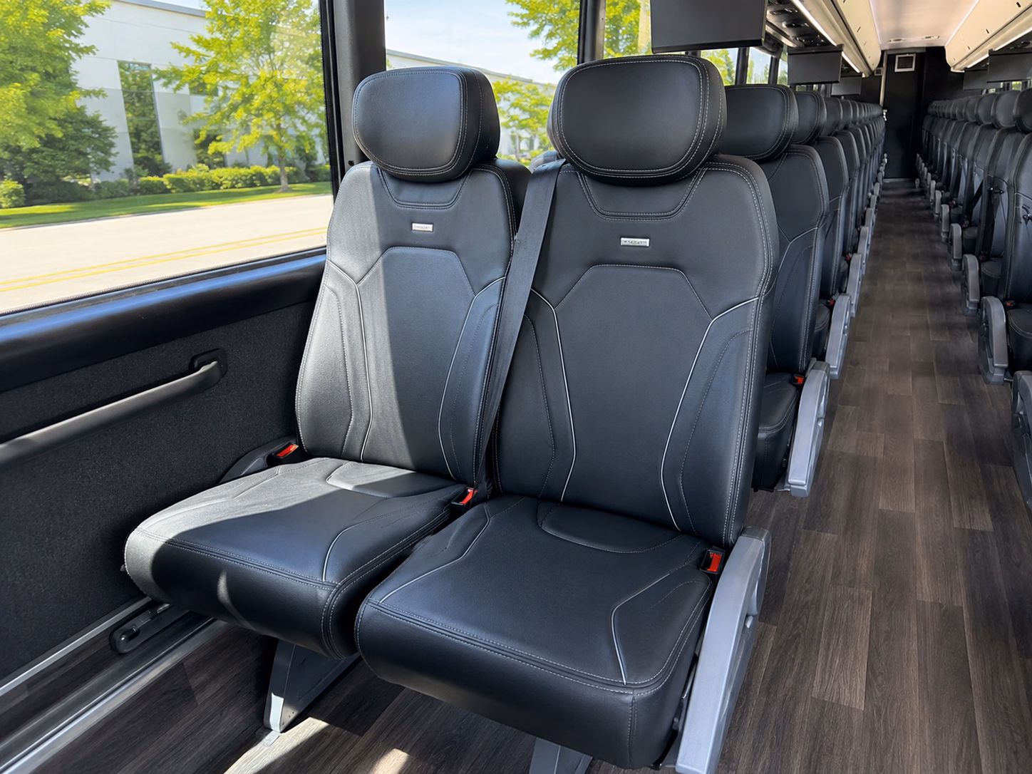 hackensack corporate event transportation onboard seating