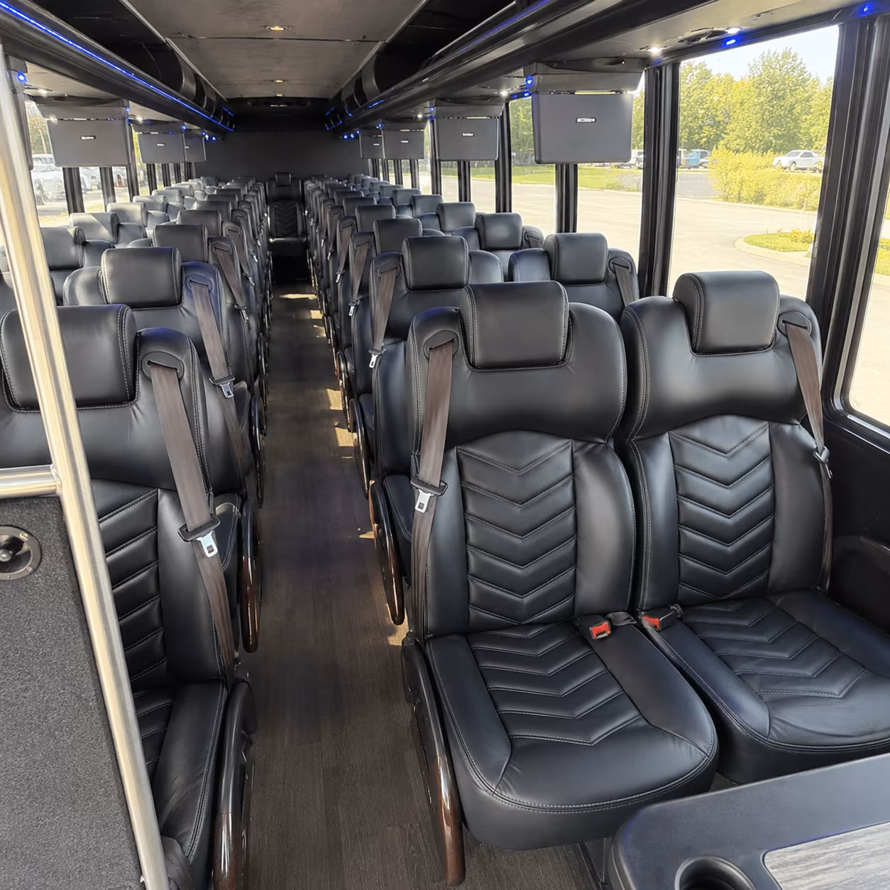 hackensack school event transportation onboard seating