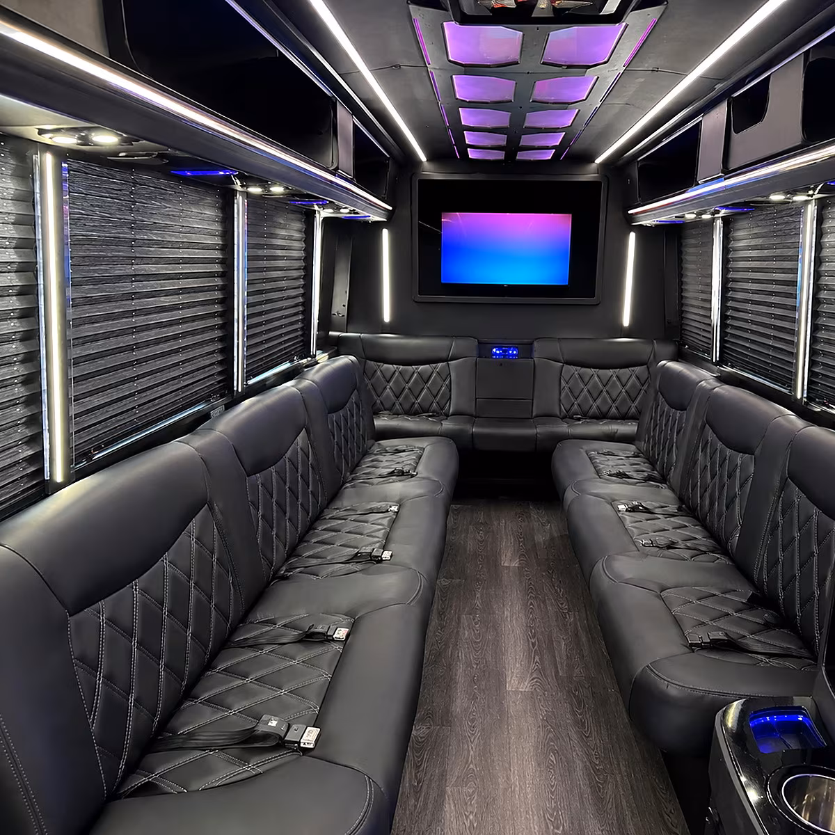 prom party buses for bergen county high schools