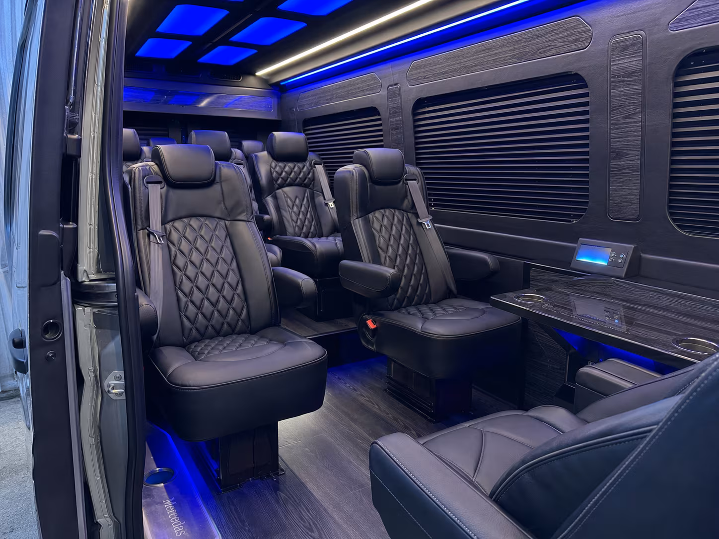 sprinter van transportation for groups and events across hackensack