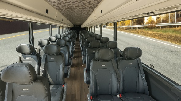hackensack 18 passenger minibus inside