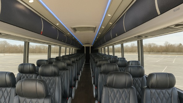 hackensack 56 passenger charter bus rental