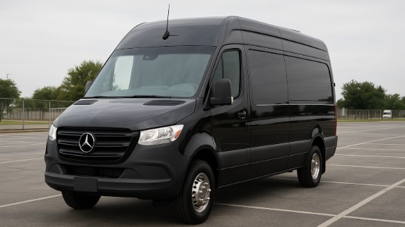 Exterior of Charter Bus Company Hackensack's Sprinter Limo in Hackensack